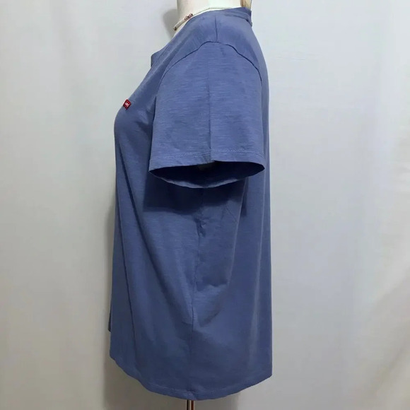 Levi's NWT Blue Perfect Crew Graphic Tee Women XL - Picture 5 of 8